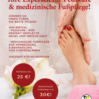 Werbebanner für Beauty Salon mit modernem Design