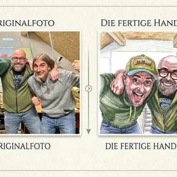 Karikatur Vorher Nachher Arbeitskollegen Karikatur lustige Karikatur Büro